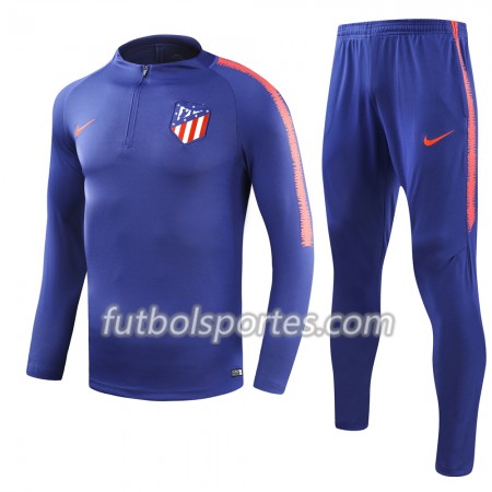 Atlético Madrid Sudadera de Entrenamiento Trajes Azul 2018/2019